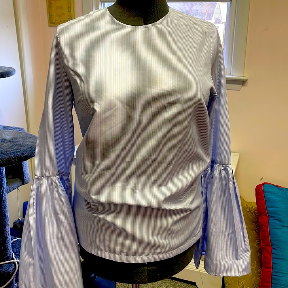 MLM Label Long Striped Top